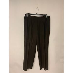 Talbots Pants Wool Brown Classic Timeless Business Career Timeless Womens SZ 14W